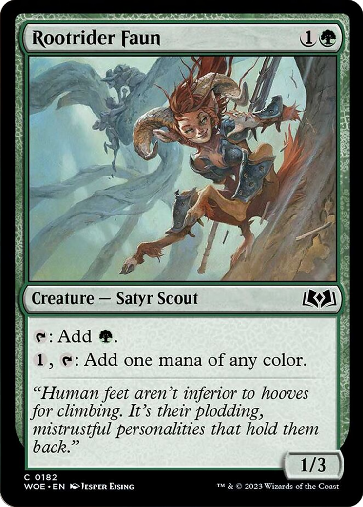 Rootrider Faun [Wilds of Eldraine] | Tabernacle Games