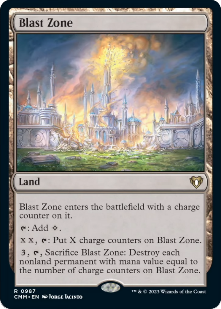 Blast Zone [Commander Masters] | Tabernacle Games