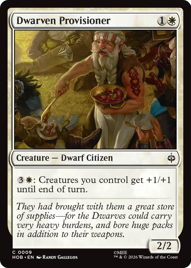 Dwarven Provisioner [The Hobbit] | Tabernacle Games