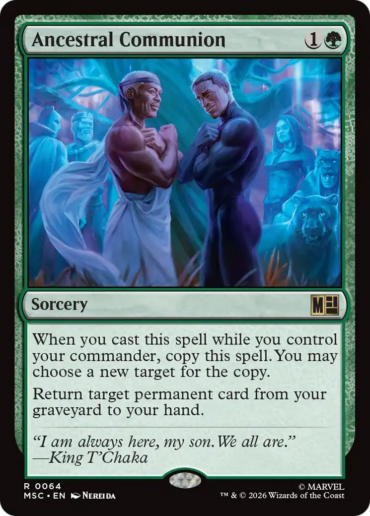Ancestral Communion [Marvel Super Heroes Commander] | Tabernacle Games