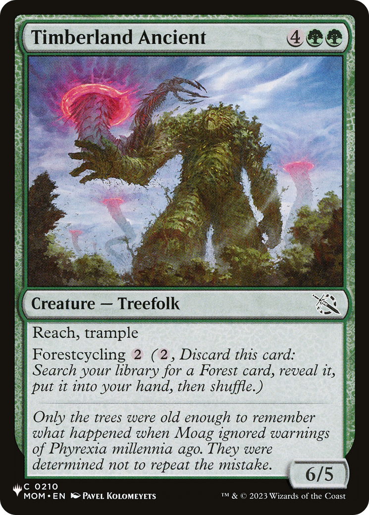 Timberland Ancient [The List] | Tabernacle Games