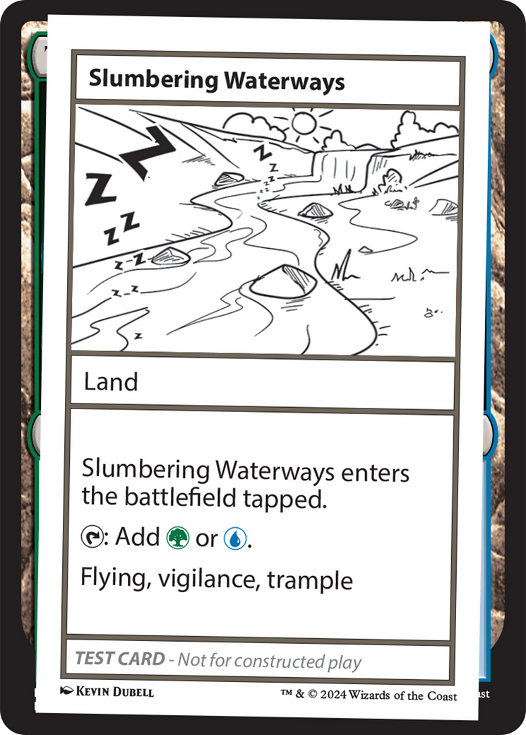 Slumbering Waterways [Mystery Booster 2 Playtest Cards] | Tabernacle Games