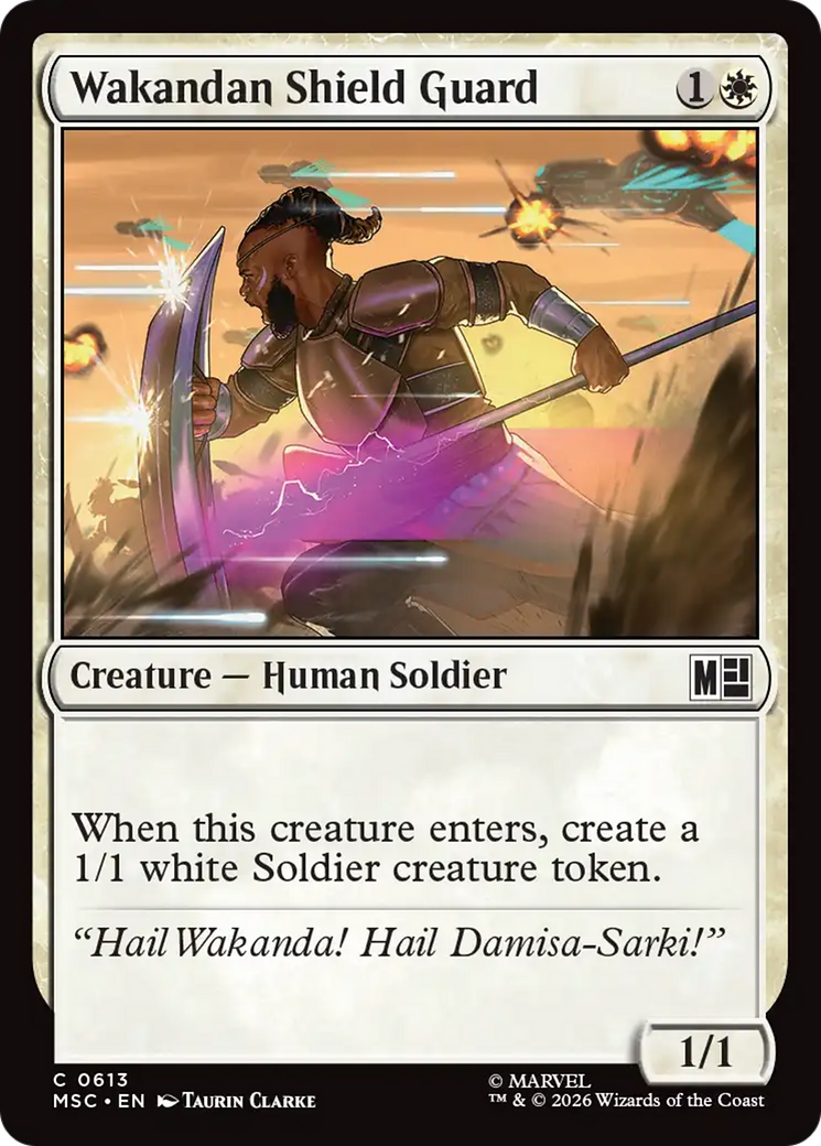 Wakandan Shield Guard [Marvel Super Heroes Commander] | Tabernacle Games