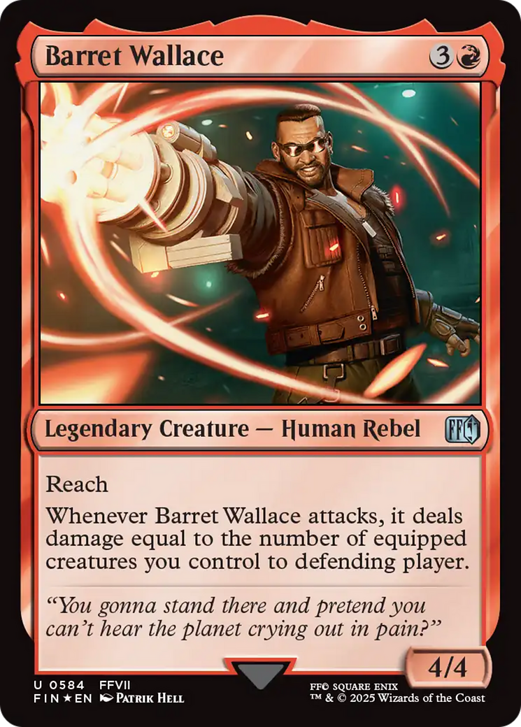 Barret Wallace (Surge Foil) [FINAL FANTASY] | Tabernacle Games