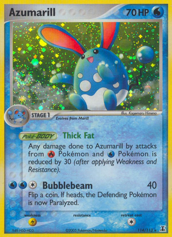 Azumarill (114/113) [EX: Delta Species] | Tabernacle Games