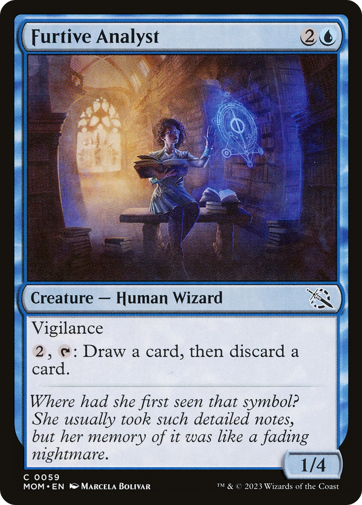 Furtive Analyst [March of the Machine] | Tabernacle Games