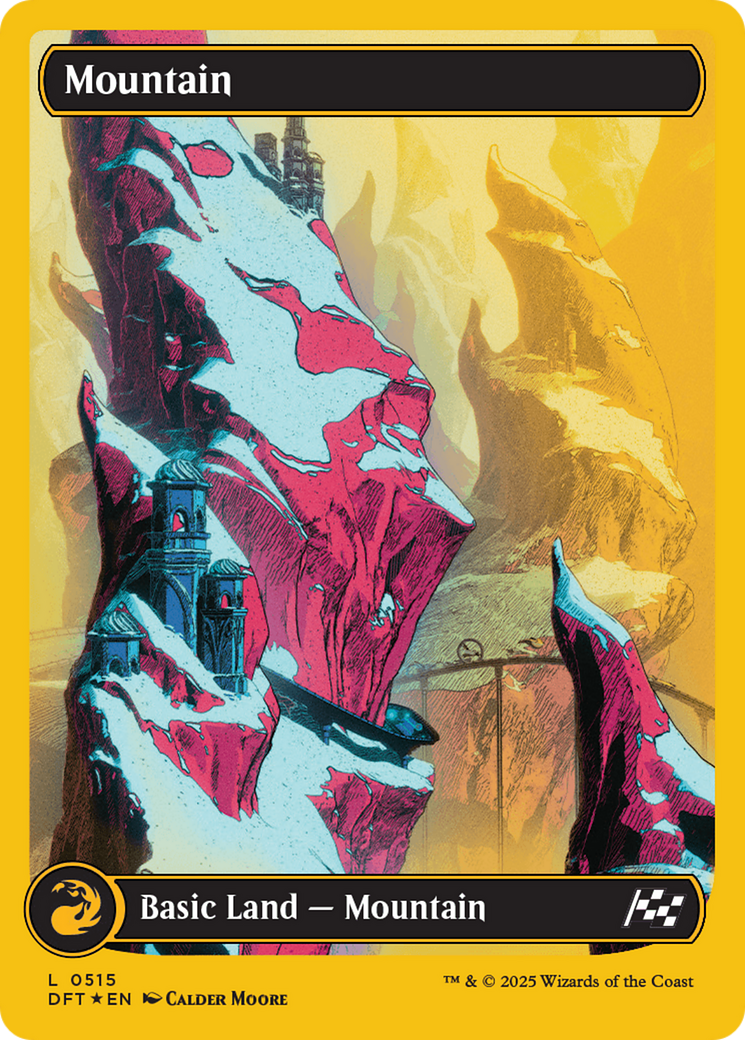 Mountain (0515) (First-Place Foil) [Aetherdrift] | Tabernacle Games