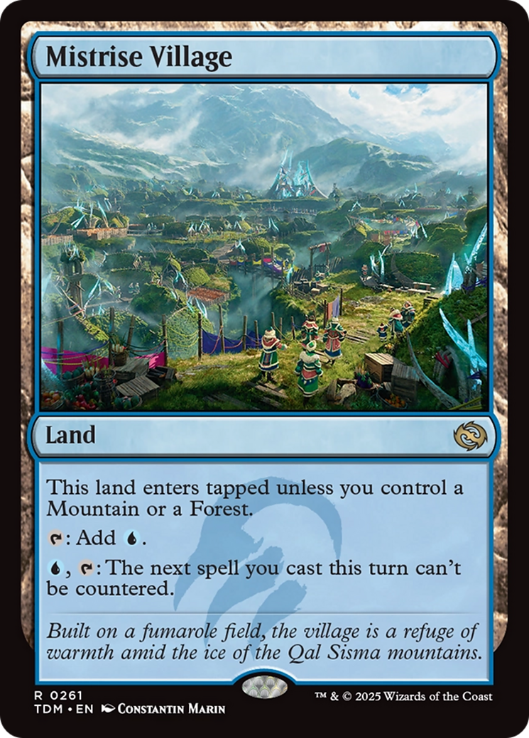 Mistrise Village [Tarkir: Dragonstorm] | Tabernacle Games