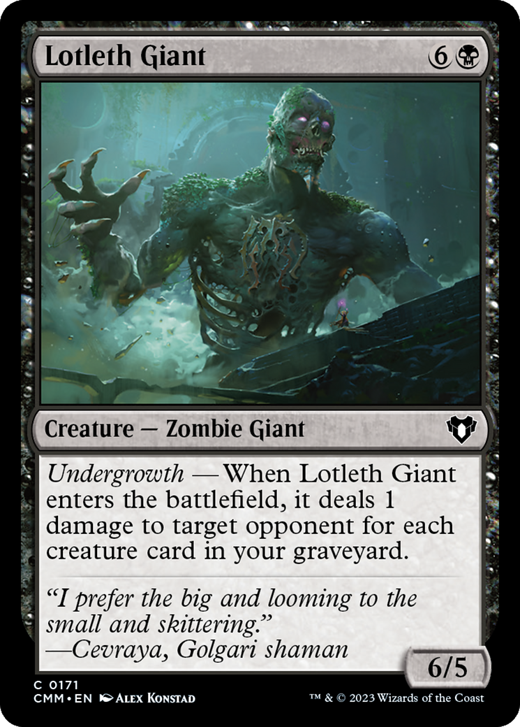 Lotleth Giant [Commander Masters] | Tabernacle Games