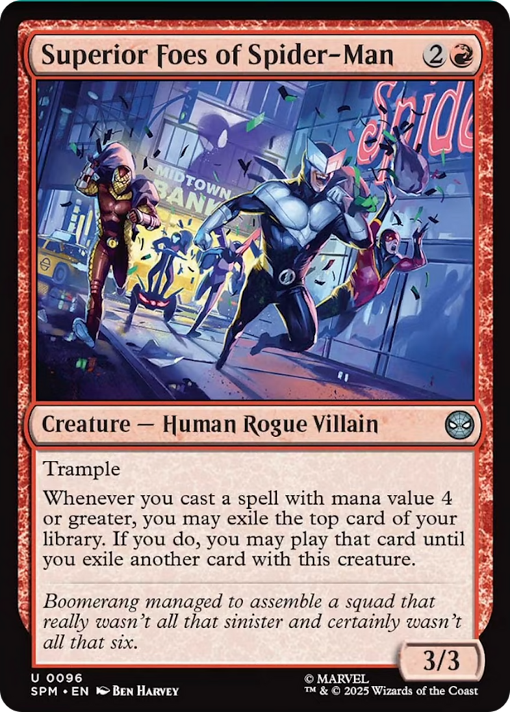 Superior Foes of Spider-Man [Marvel's Spider-Man] | Tabernacle Games