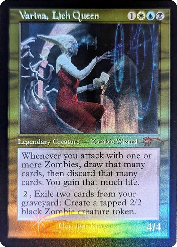 Varina, Lich Queen (Retro Frame) [Secret Lair Drop Series] | Tabernacle Games