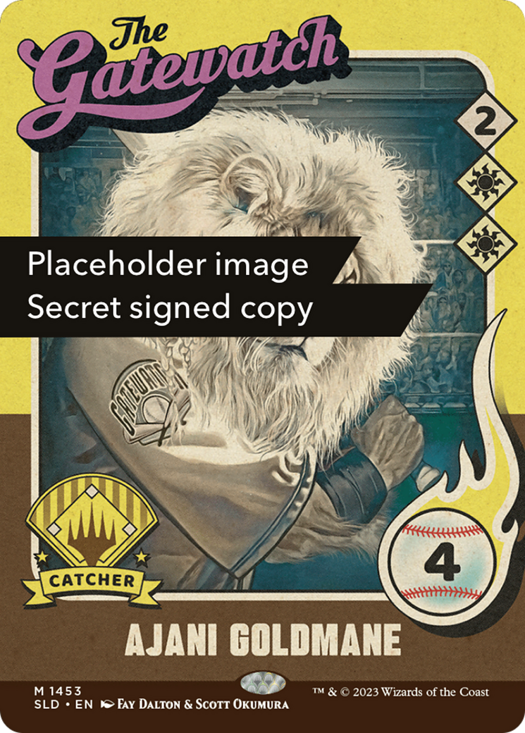 Ajani Goldmane (745) (Autographed) [Secret Lair Drop Series] | Tabernacle Games