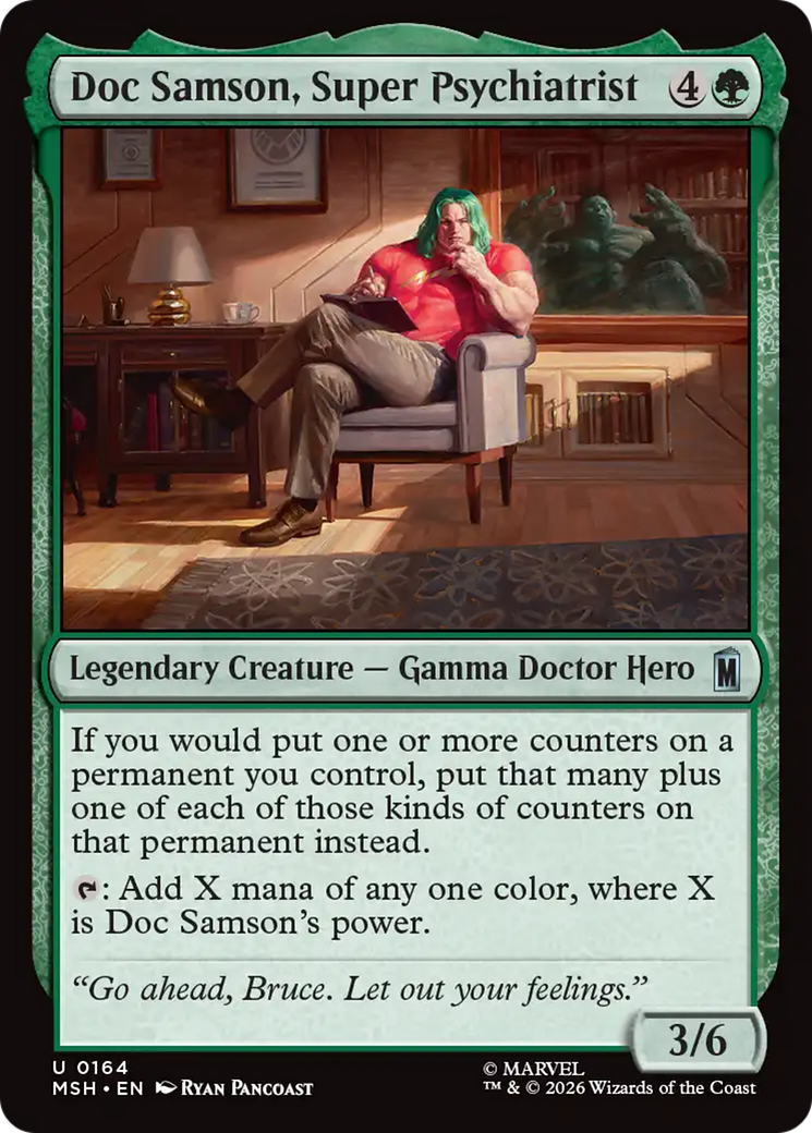 Doc Samson, Super Psychiatrist [Marvel Super Heroes] | Tabernacle Games