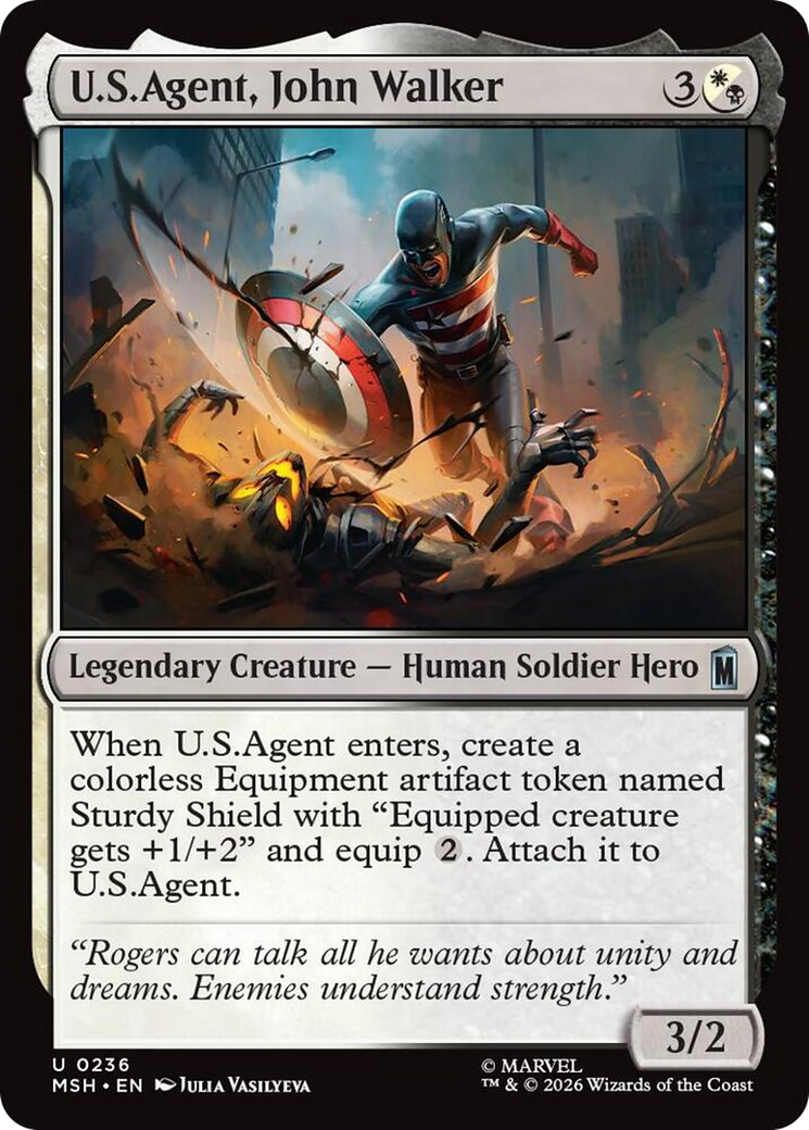 U.S.Agent, John Walker [Marvel Super Heroes] | Tabernacle Games