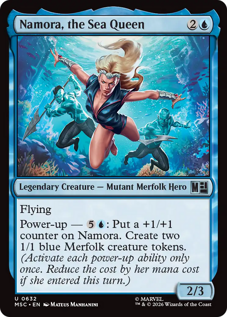 Namora, the Sea Queen [Marvel Super Heroes Commander] | Tabernacle Games