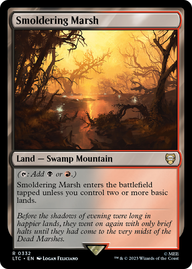 Smoldering Marsh [The Lord of the Rings: Tales of Middle-Earth Commander] | Tabernacle Games