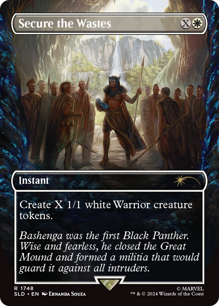 Secure the Wastes (Rainbow Foil) [Secret Lair Drop Series] | Tabernacle Games