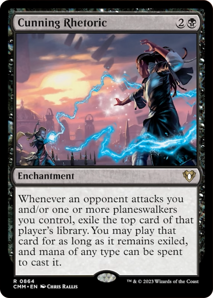 Cunning Rhetoric [Commander Masters] | Tabernacle Games