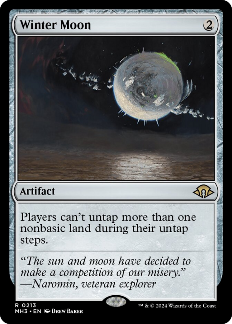 Winter Moon [Modern Horizons 3] | Tabernacle Games