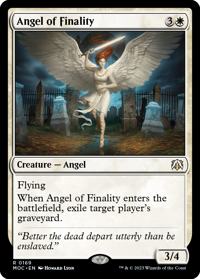 Angel of Finality [March of the Machine Commander] | Tabernacle Games