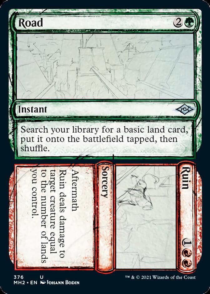 Road // Ruin (Sketch) [Modern Horizons 2] | Tabernacle Games