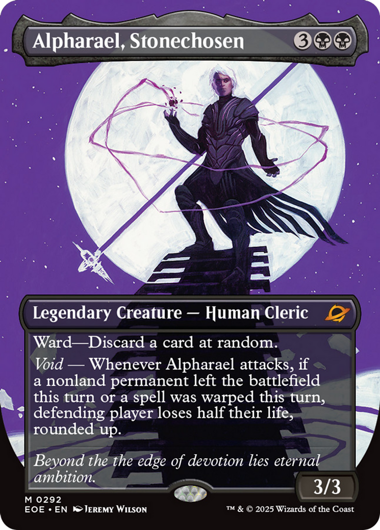 Alpharael, Stonechosen (Borderless) [Edge of Eternities] | Tabernacle Games
