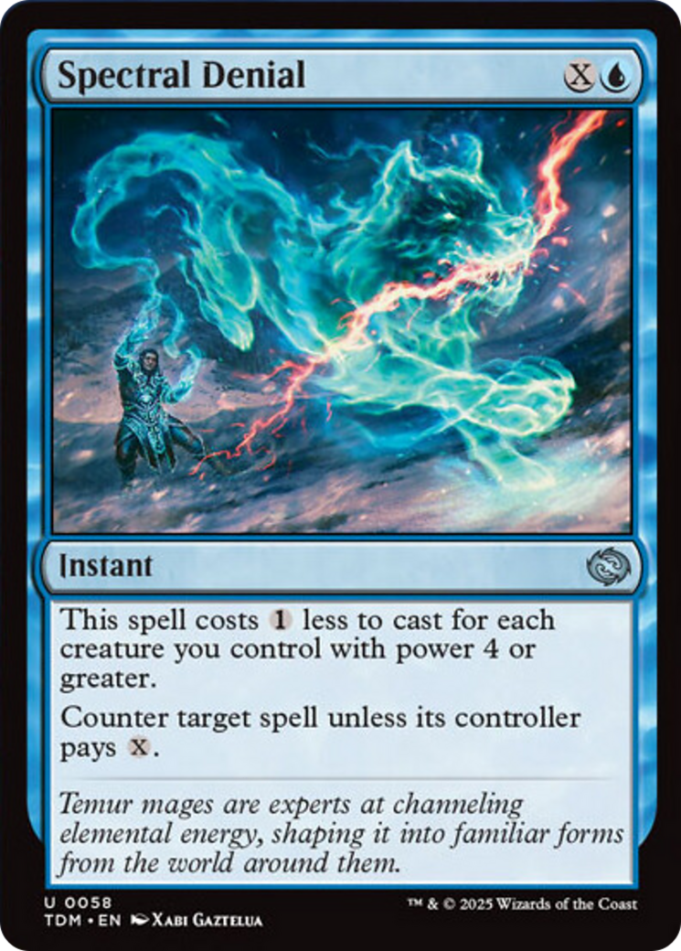 Spectral Denial [Tarkir: Dragonstorm] | Tabernacle Games