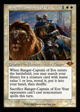 Ranger-Captain of Eos (Retro Foil Etched) [Modern Horizons 2] | Tabernacle Games