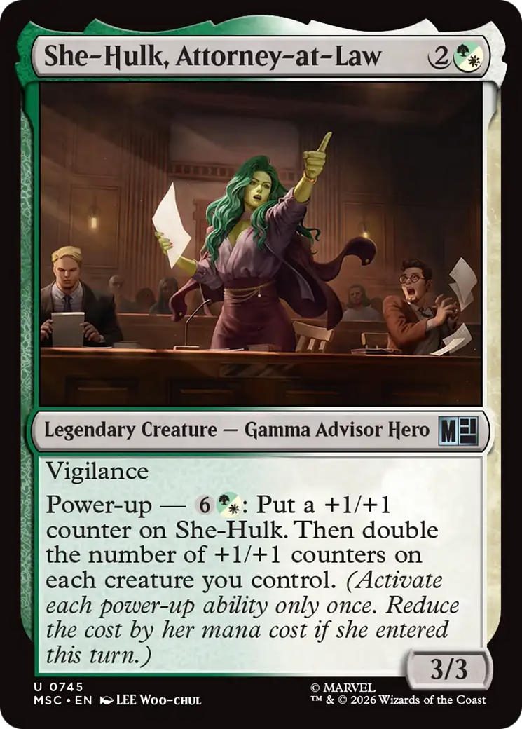 She-Hulk, Wallbreaker (Surge Foil) [Marvel Super Heroes Commander] | Tabernacle Games