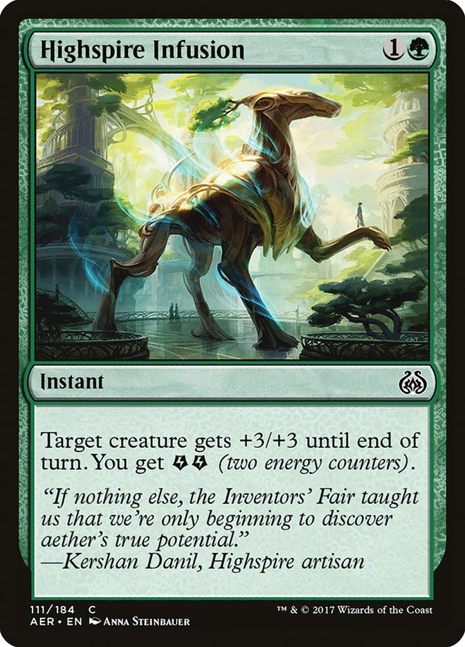 Highspire Infusion [Aether Revolt] | Tabernacle Games