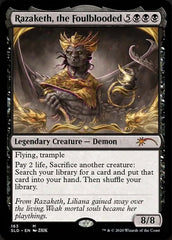 Razaketh, the Foulblooded (Foil Etched) [Secret Lair Drop Series] | Tabernacle Games