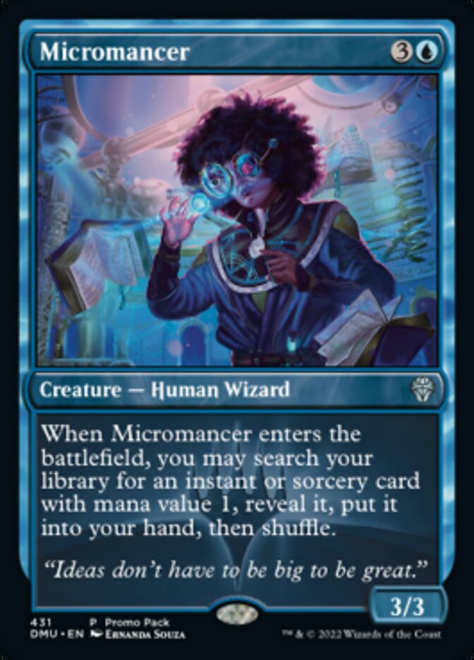 Micromancer (Promo Pack) [Dominaria United Promos] | Tabernacle Games
