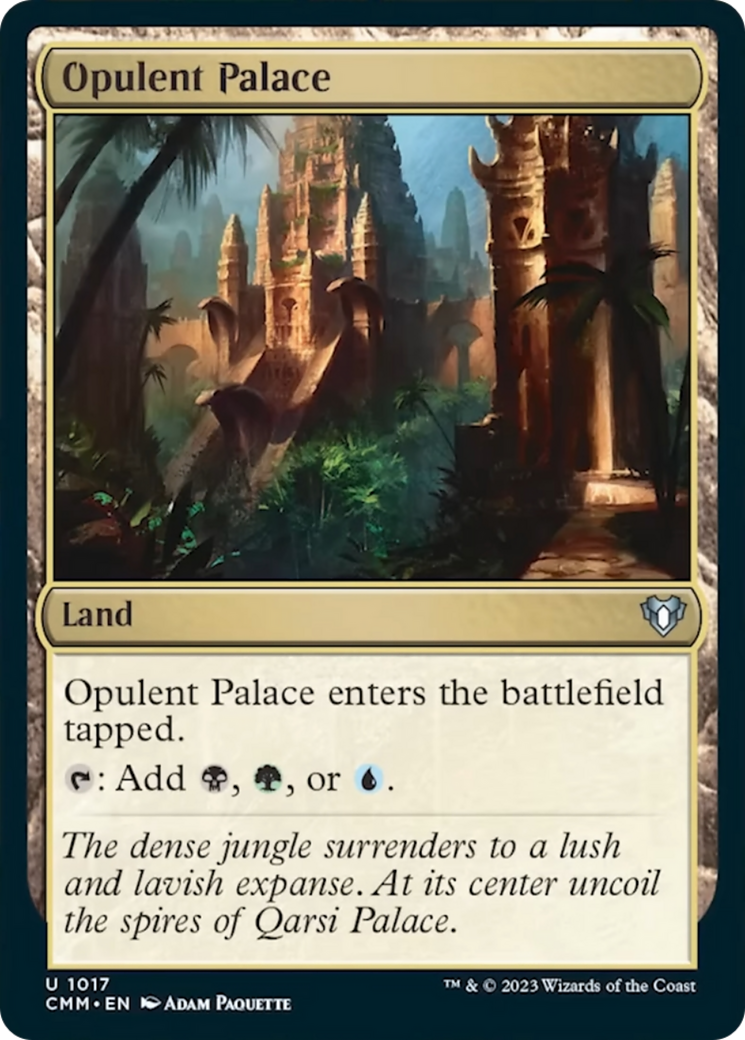 Opulent Palace [Commander Masters] | Tabernacle Games