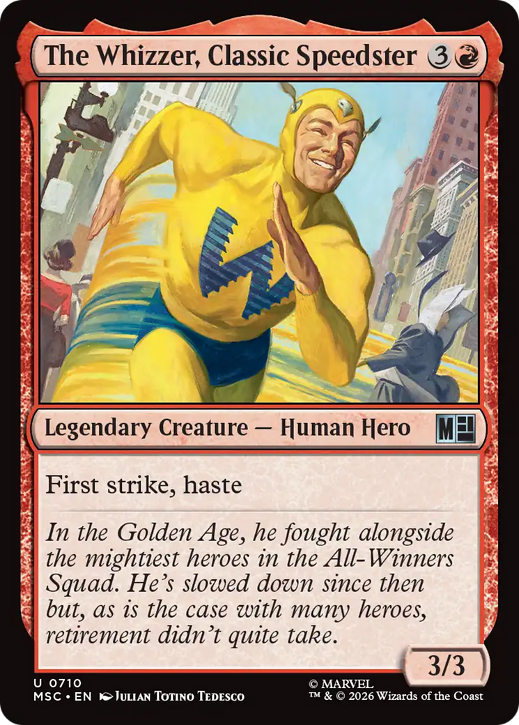 The Whizzer, Classic Speedster [Marvel Super Heroes Commander] | Tabernacle Games
