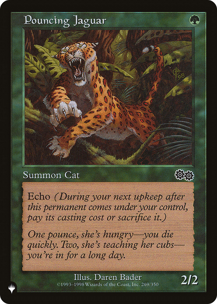 Pouncing Jaguar [The List] | Tabernacle Games