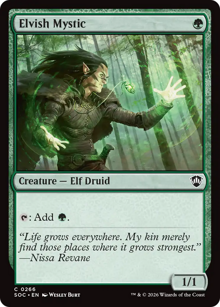 Elvish Mystic [Secrets of Strixhaven Commander] | Tabernacle Games