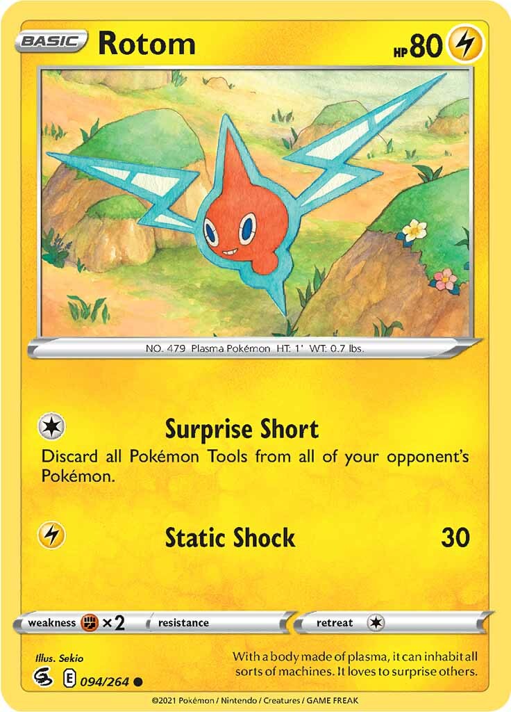 Rotom (094/264) [Sword & Shield: Fusion Strike] | Tabernacle Games