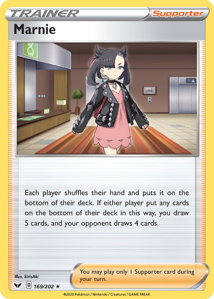 Marnie (169/202) (Theme Deck Exclusive) [Sword & Shield: Base Set] | Tabernacle Games