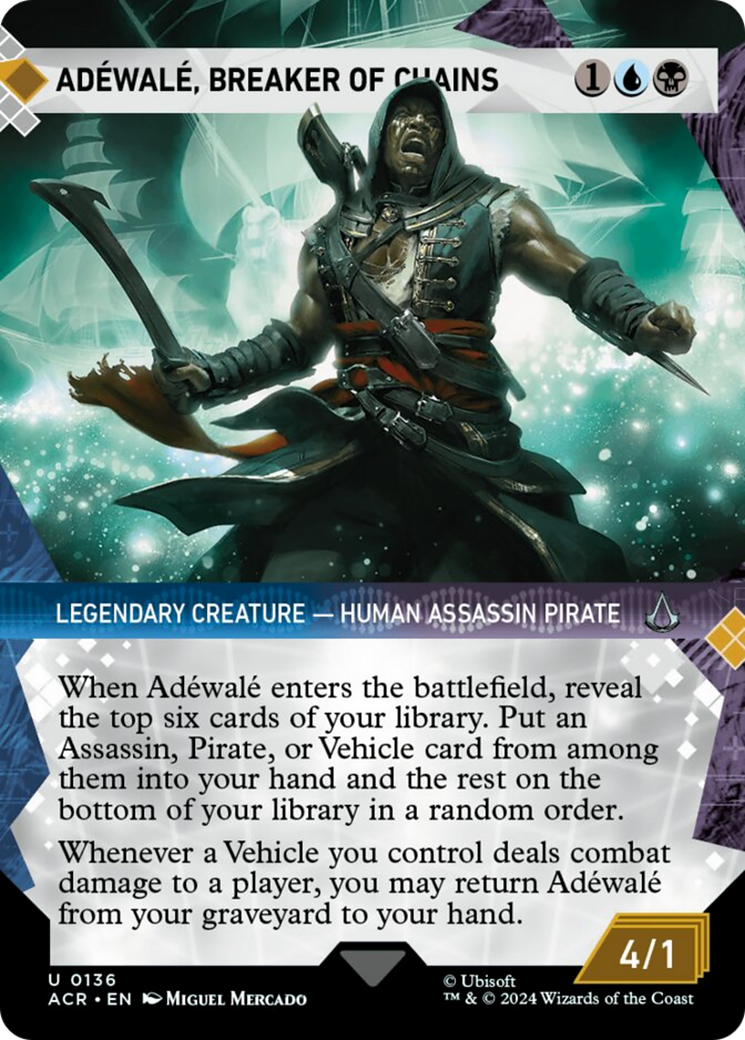 Adewale, Breaker of Chains (Showcase) [Assassin's Creed] | Tabernacle Games