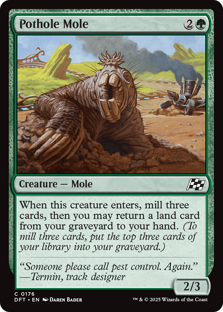 Pothole Mole [Aetherdrift] | Tabernacle Games