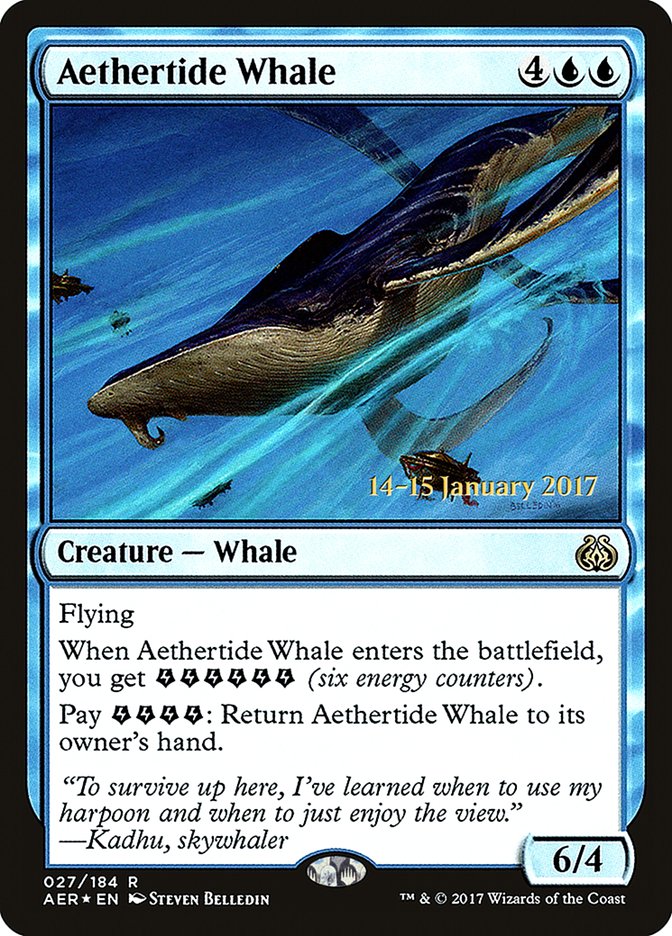 Aethertide Whale [Aether Revolt Prerelease Promos] | Tabernacle Games