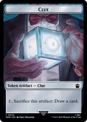 Copy // Clue (0022) Double-Sided Token [Doctor Who Tokens] | Tabernacle Games