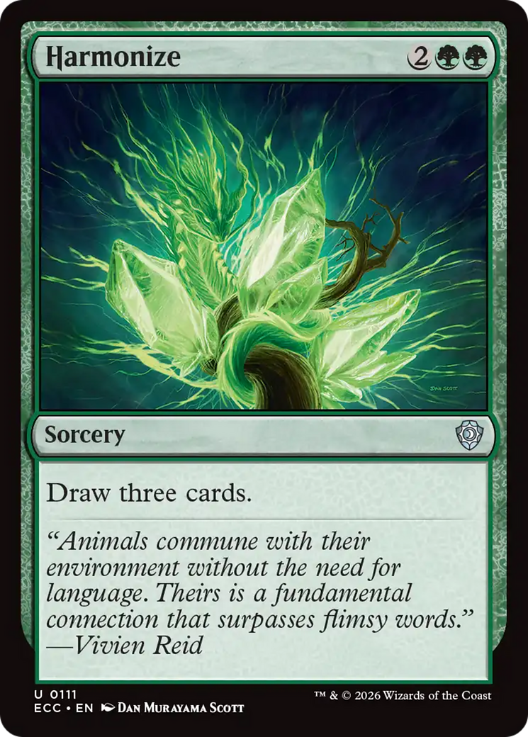Harmonize [Lorwyn Eclipsed Commander] | Tabernacle Games