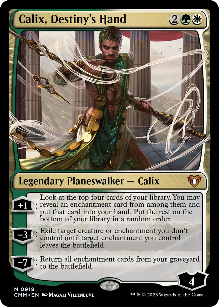 Calix, Destiny's Hand [Commander Masters] | Tabernacle Games