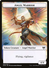 Elf Warrior // Angel Warrior Double-Sided Token [Kaldheim Tokens] | Tabernacle Games