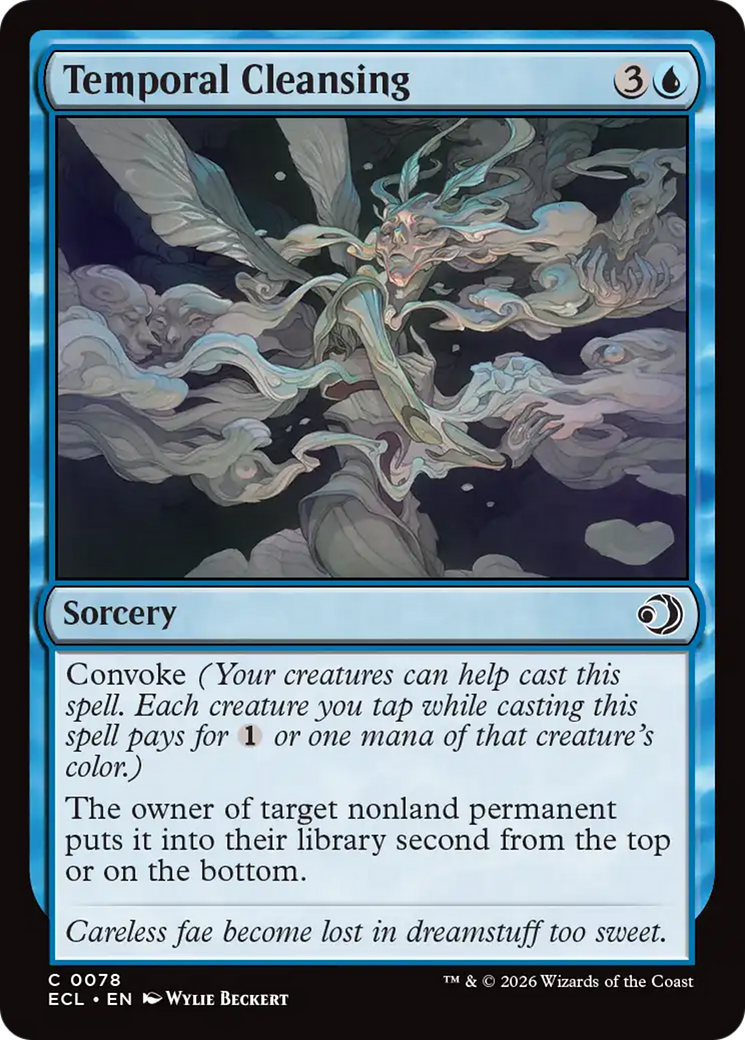 Temporal Cleansing [Lorwyn Eclipsed] | Tabernacle Games