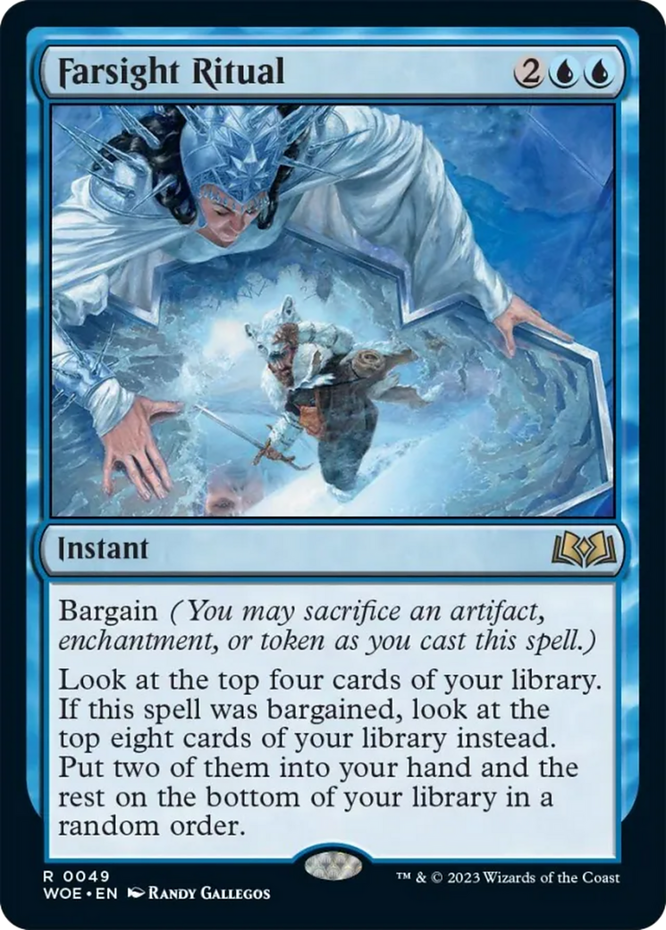 Farsight Ritual [Wilds of Eldraine] | Tabernacle Games