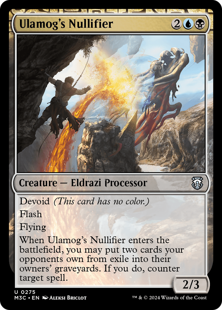 Ulamog's Nullifier (Ripple Foil) [Modern Horizons 3 Commander] | Tabernacle Games