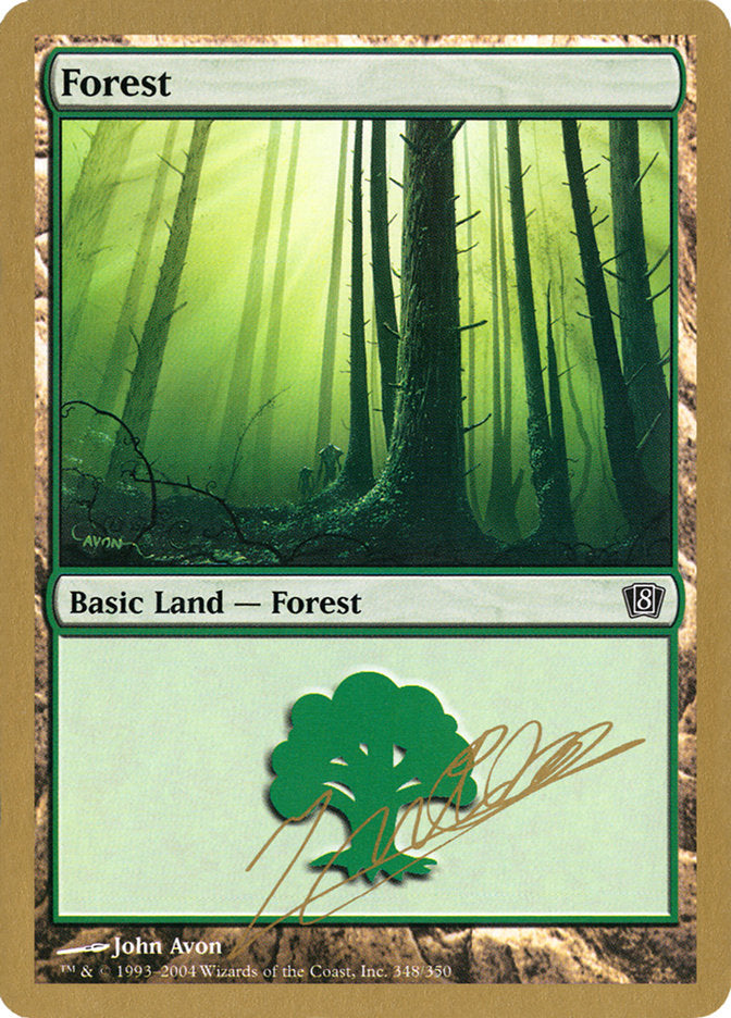 Forest (jn348) (Julien Nuijten) [World Championship Decks 2004] | Tabernacle Games