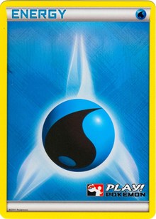 Water Energy (2011 Play Pokemon Promo) [League & Championship Cards] | Tabernacle Games